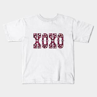 Leopard xoxo Kids T-Shirt